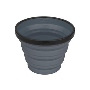 Mug Plegable X-mug 350 Ml Gris