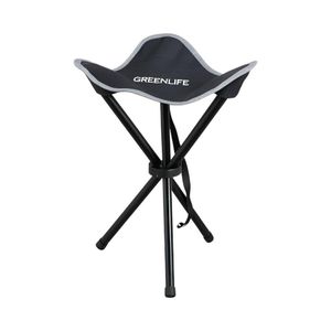 Silla Plegable Greenlife Básica Negra