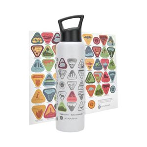 Botella Térmica Atakama Parques Nacionales 750 Ml Blanco