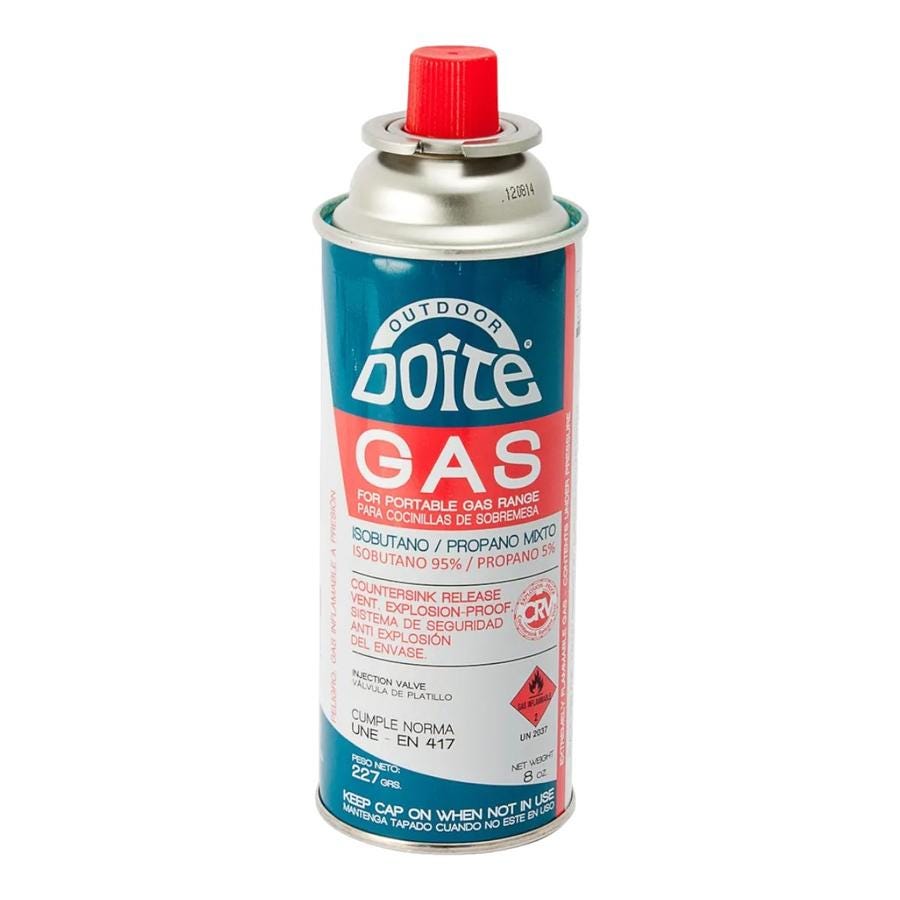 Cartucho De Gas Individual 227 Grs Doite