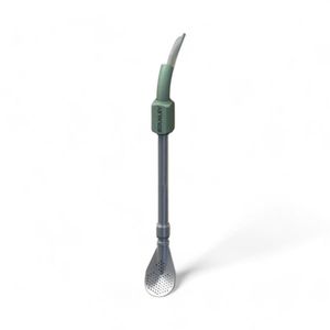 Bombilla Para Mate Stanley Acero Inoxidable Verde