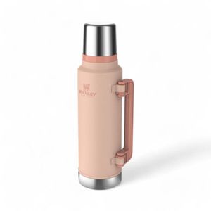 Termo Clasico Stanley 1.4Lts Con Tapon Cebador Rosa