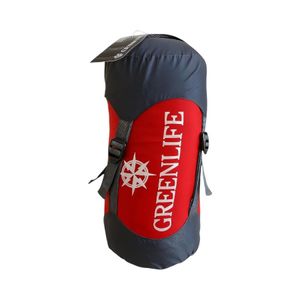 Saco de Dormir Greenlife Individual Ensenada Rojo