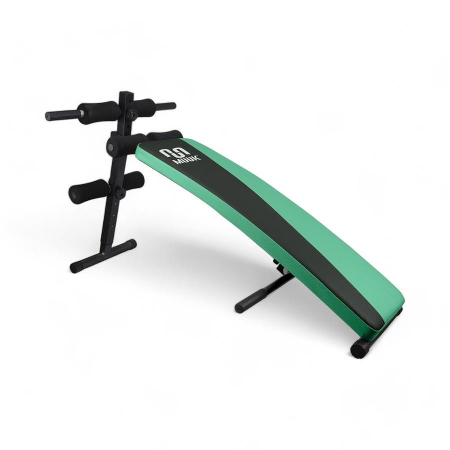 Banca Abdominal Muuk Multifuncional Verde