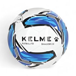 Balón Futbol Kelme Shadow 2.0 N4 Blanco/Azul