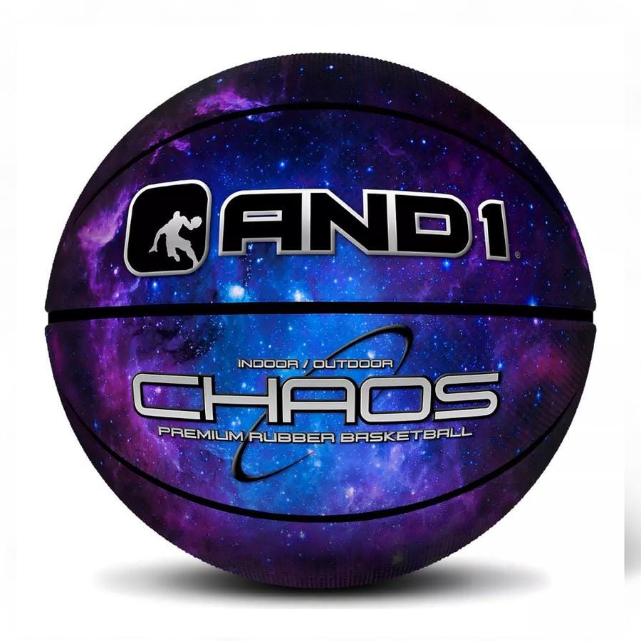 Balon Basketball N°7 And1 Chaos Galaxy Multicolor