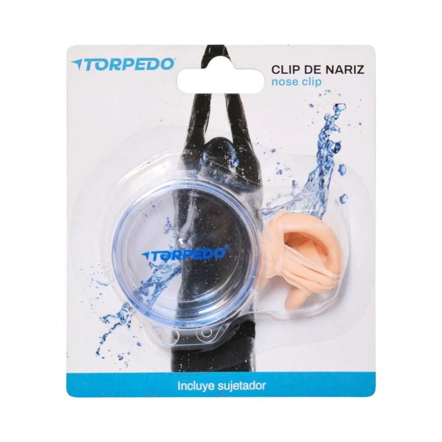 Clip Nasal con Colgador Torpedo NAACCCLI002 Transparente