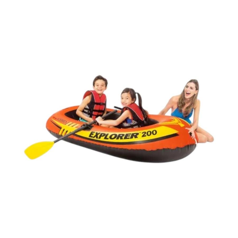 Bote Inflable Explorer 200 Set Intex (185x94x41 cm)