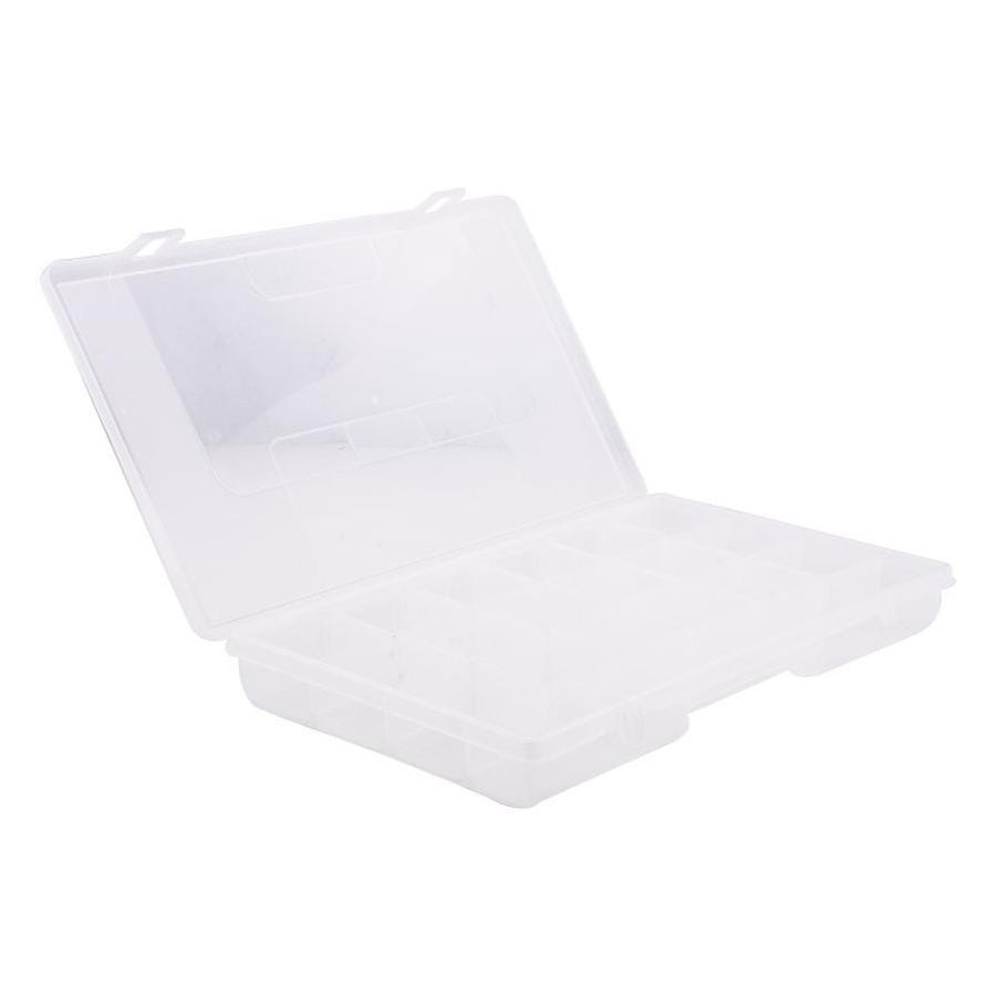 Caja De Pesca 360 - 14"" Transparente