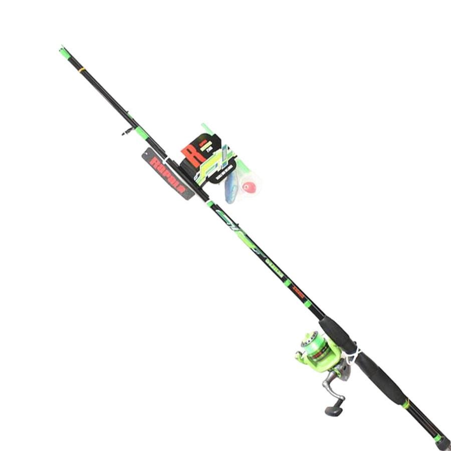 Combo Rapala Level 2500 Caña de Pescar, Carrete y Señuelos