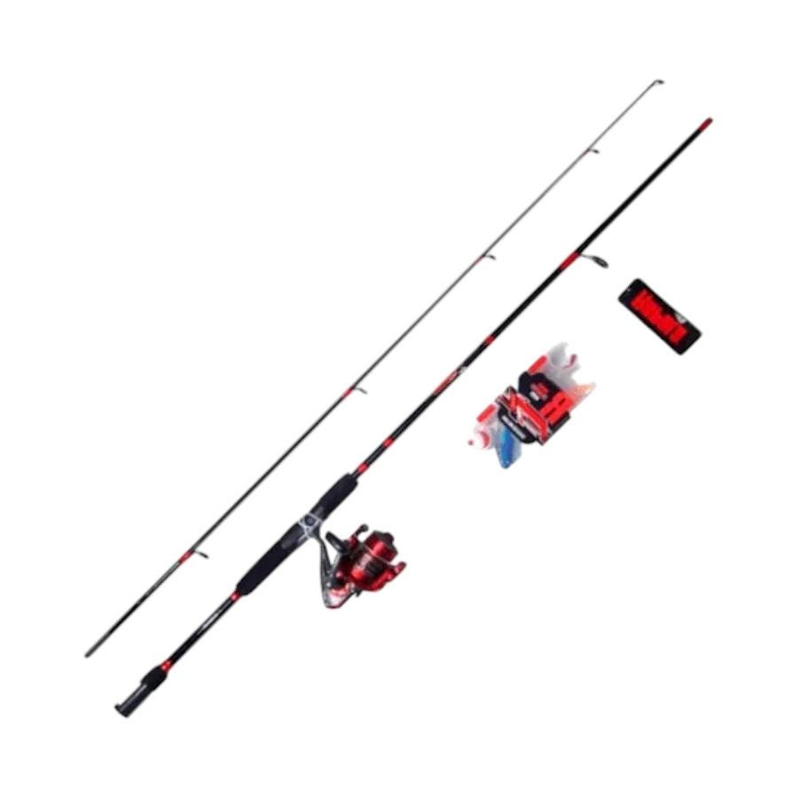 Combo Rapala Level 4000 Caña de Pescar, Carrete y Señuelos