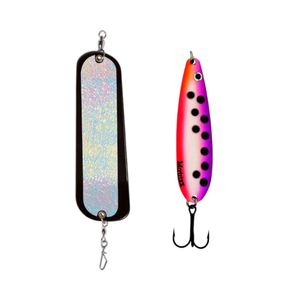 Combo Dodger Flash 6100 Plateado + Cuchara Matrixx TSG 14cm