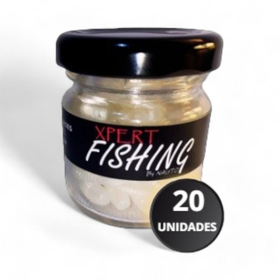 Vinilos Pesca Goma Esencia Atractora Xpert Fishing Blanco