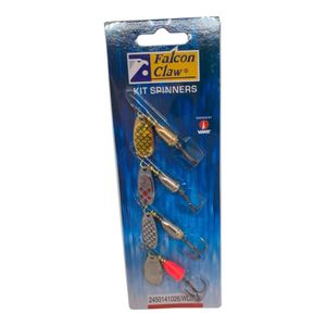 Kit Spinner Cucharilla Falcon Claw Wdx-V2 5G/4 Unidades.