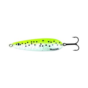 Cuchara Trolling BlueFox Matrixx YP 14 Cm Verde/Gris Claro