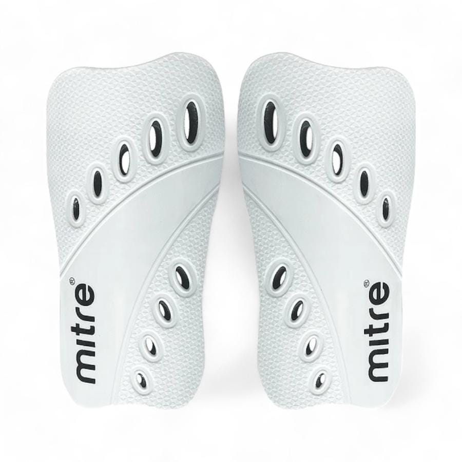 Canilleras Fútbol Unisex Mitre Impact Blanco