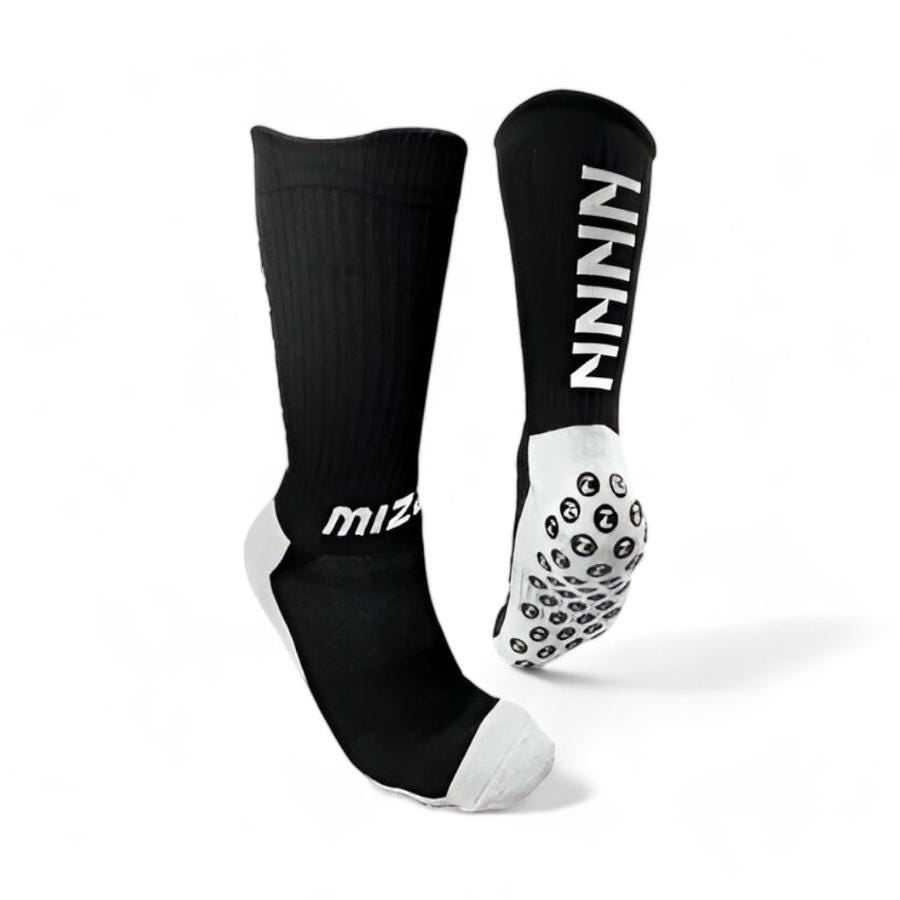 Calcetines Antideslizantes Unisex Mizan MZ901 Negro/Blanco