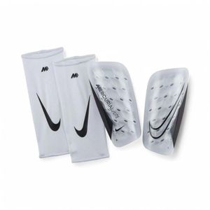 Canilleras Fútbol Adultos Nike Mercurial Lite Blanco