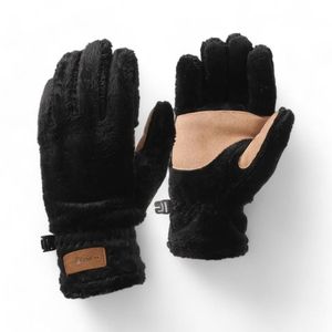 Guantes Unisex Lippi Degú Shaggy-Pro Negro