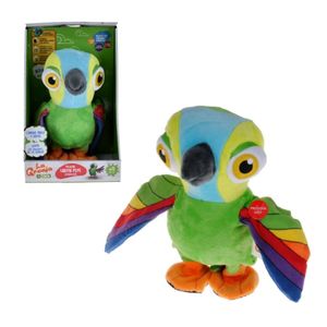 Peluche Lorito Pepe 20cm Baila Canta Y Habla