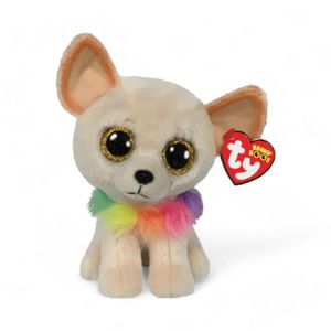 Peluche TY Beanie Boos Regular Chewy Perro Chihuahua Beige
