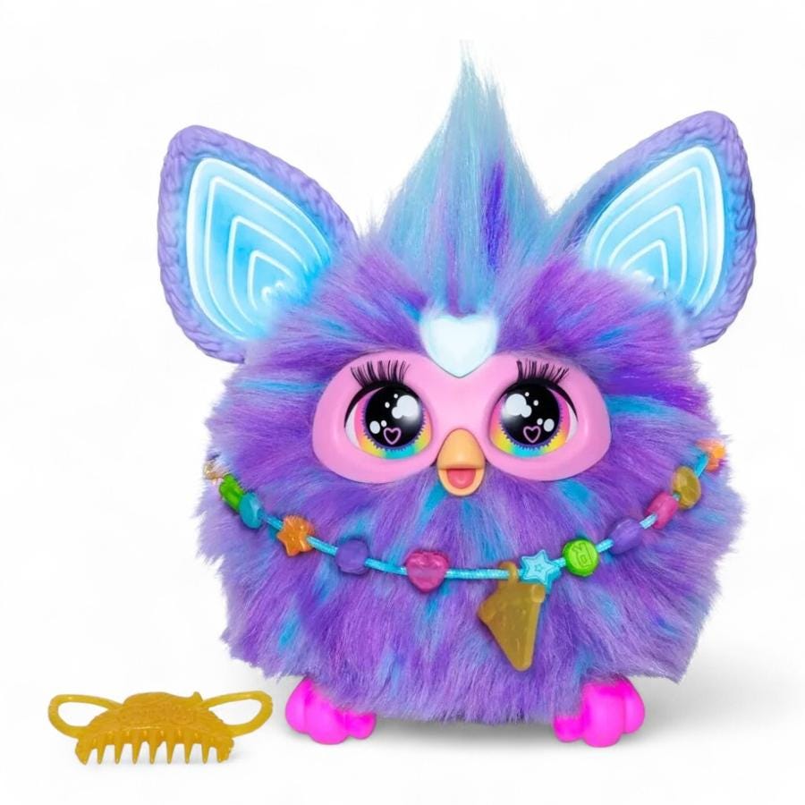 Peluche Furby Fur Hey Morado F6743 Hasbro