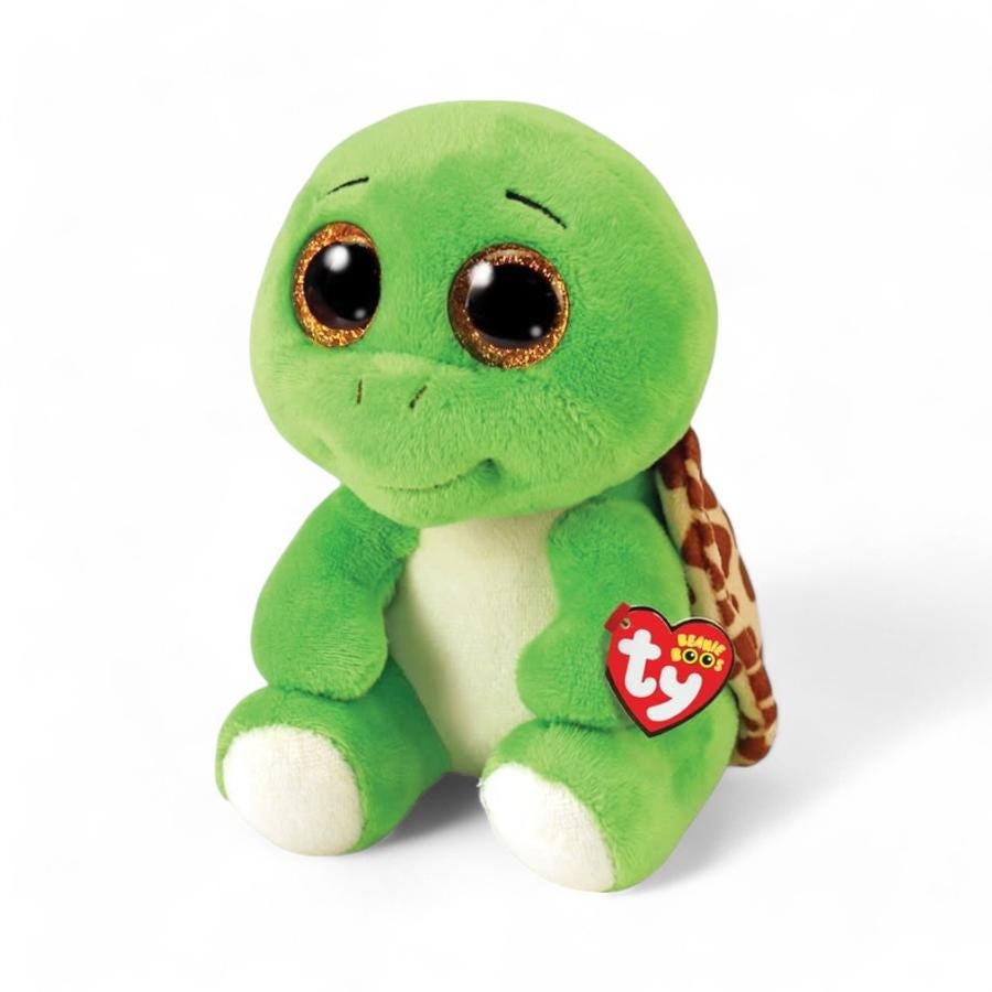 Peluche TY Beanie Boos Turbo Tortuga Mediana Verde