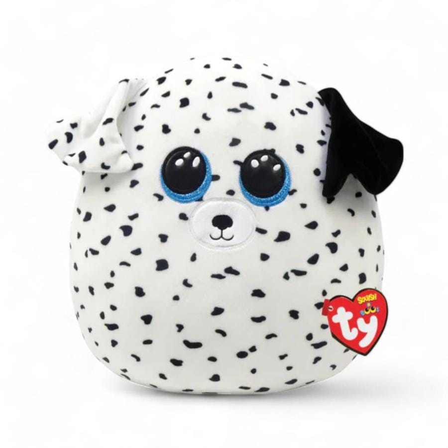 Peluche TY SquishABoos Fetch Dalmata Mediano Blanco