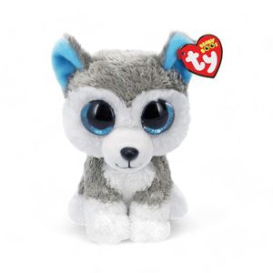 Peluche TY Beanie Boos Slush Perro Mediano Gris