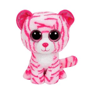 Peluche TY Beanie Boos Tigre Asia 15 Cm Rosado/Blanco