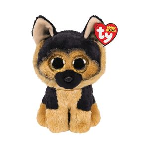 Peluche TY Beanie Boos Spirit German Shepard Mediano Café