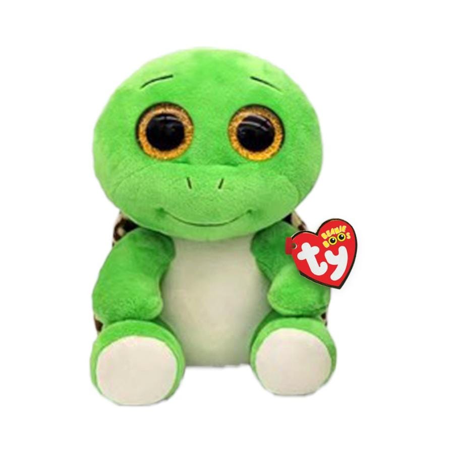 Peluche TY Beanie Boos Turbo Tortuga Mediana Verde