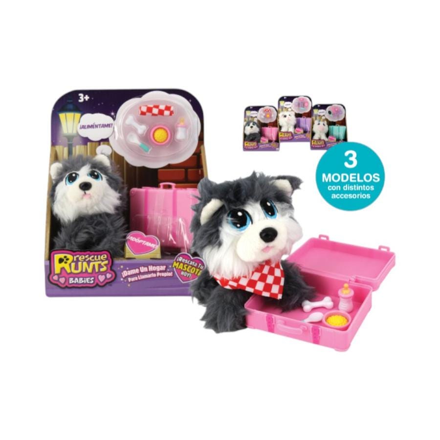 Juguete Peluche Mini Rescue Runts Babies Coleccionables