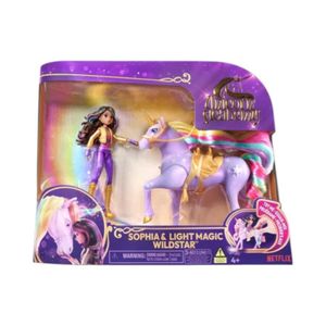 Muñeca Sophia & Unicornio Wildstar C/LUZ Academia Articulada