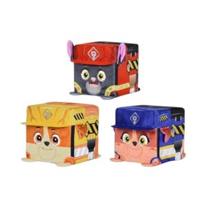 Peluche Paw Patrol Rubble & Crew Cubo Coleccionable