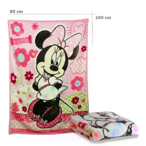 Manta Luxe Bebesit Minnie Rosado