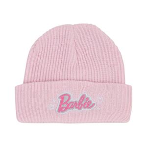 Gorro Niña Corazones Barbie Rosado