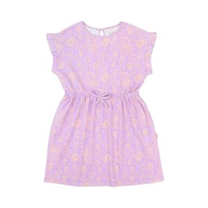 Vestido Niña Manga Corta Diseños Ficcus Day To Day Lila