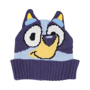 Gorro Niño Orejas Bluey Azul