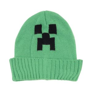 Gorro Niño Creeper Minecraft Verde
