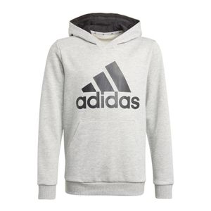 Polerón Con Gorro Niño Adidas Essentials Gris