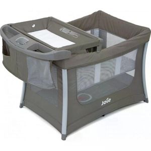 Cuna Joie Pack And Play Illusion Nickle Gris