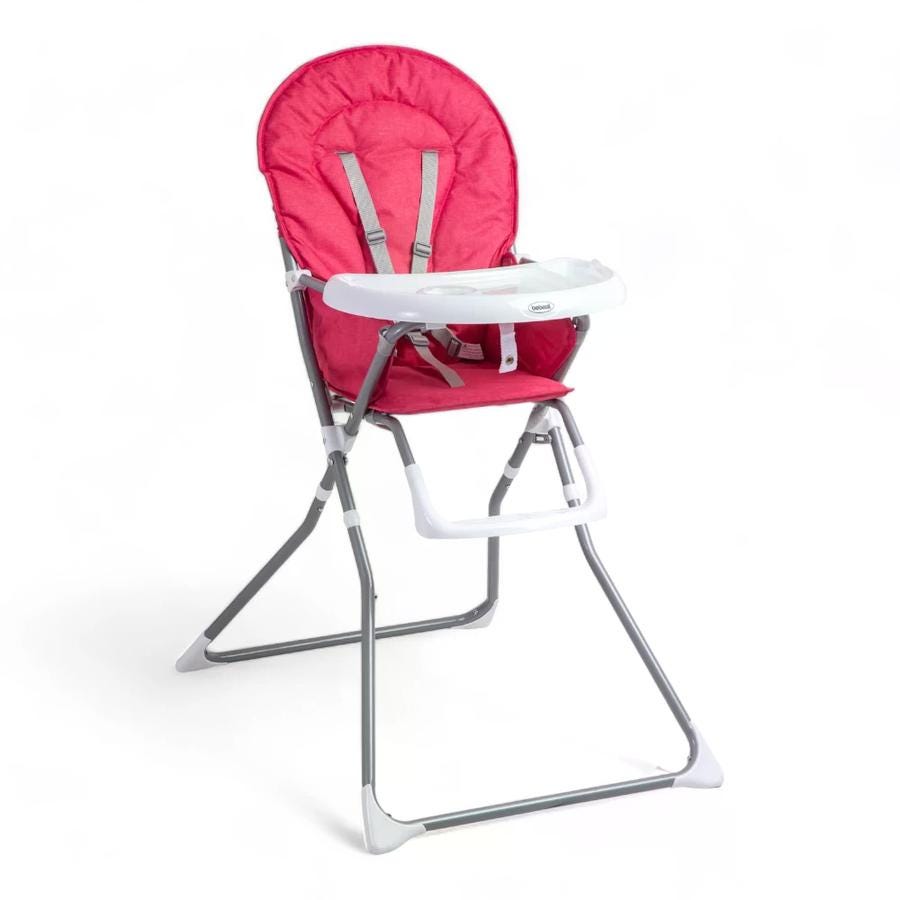 Silla Comer Bebesit Vectra K06 Rosa