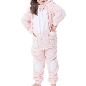 Enterito Polar Peluche Aj-369 Rosado T3-4