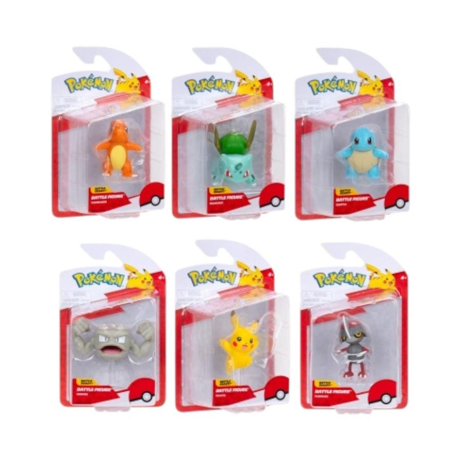 Pokémon Figuras Battle Ready Coleccionable Jazwares