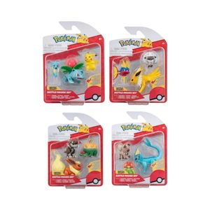 Pokémon Pack de 3 Figuras Coleccionable