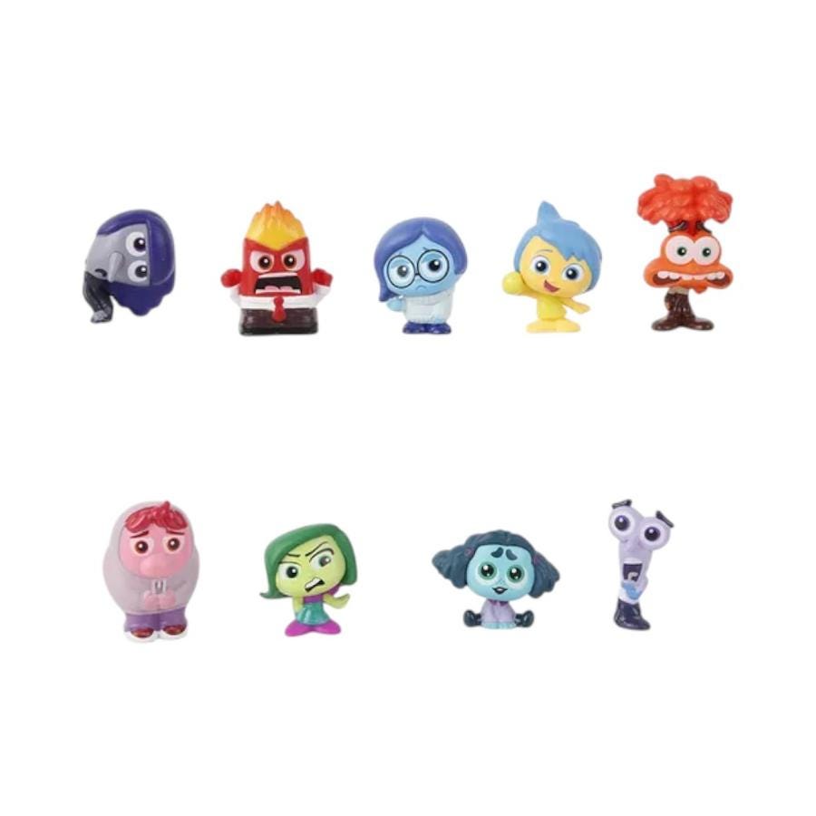 Pack de 9 figuras Intensamente 2 Coleccionable