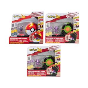 Pokémon Ataque Sorpresa + Pokébola Juego de Batalla Colecc