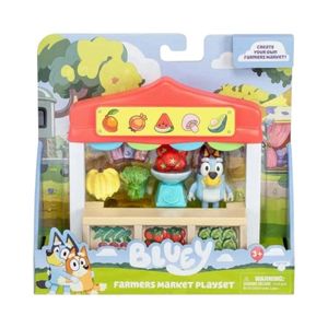 Mini Playset  Bluey S12 con Figuras Articuladas y Accesorios