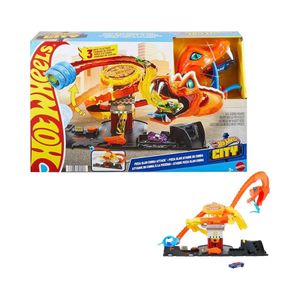 Hot Wheels Pista De Juguete Ataque De Cobra Vs Pizzería